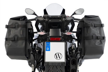 Side Bags with Carrier X Luggage System R1300 R/RS - with BMW luggage Mounts - black