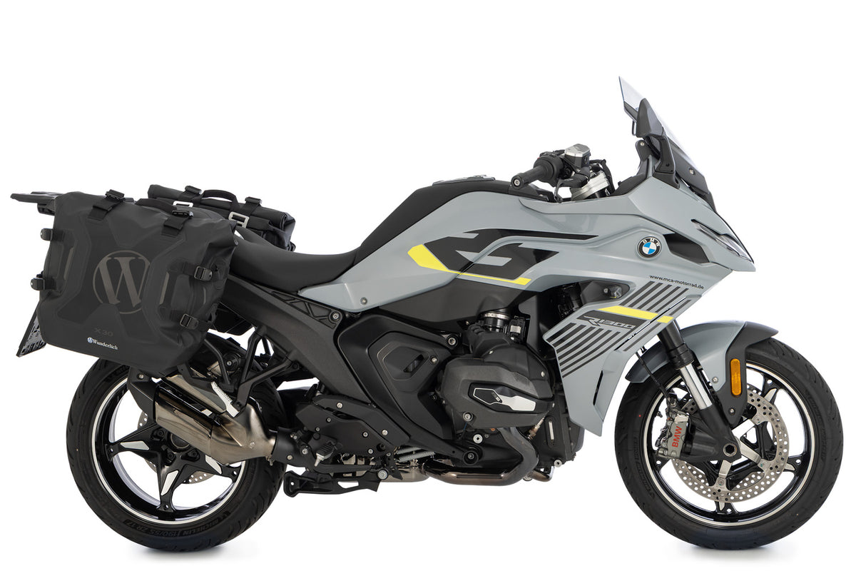 Side Bags with Carrier X Luggage System R1300 R/RS - with BMW luggage Mounts - black