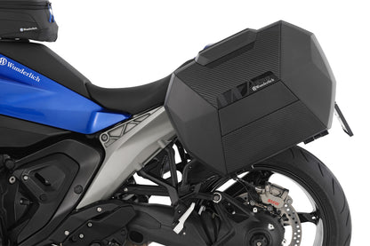 Luggage system X-CASE X30 R 1300 R/RS without BMW luggage mounts - Set - carbon optic