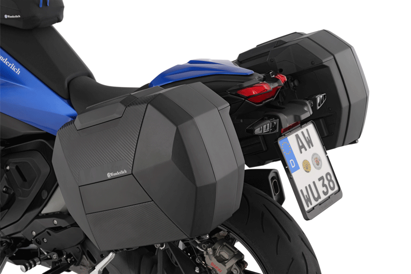 Luggage system X-CASE X30 R 1300 R/RS without BMW luggage mounts - Set - carbon optic