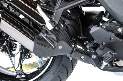 Ilmberger exhaust heat shield BMW R 1300 R / RS - front - carbon - glossy