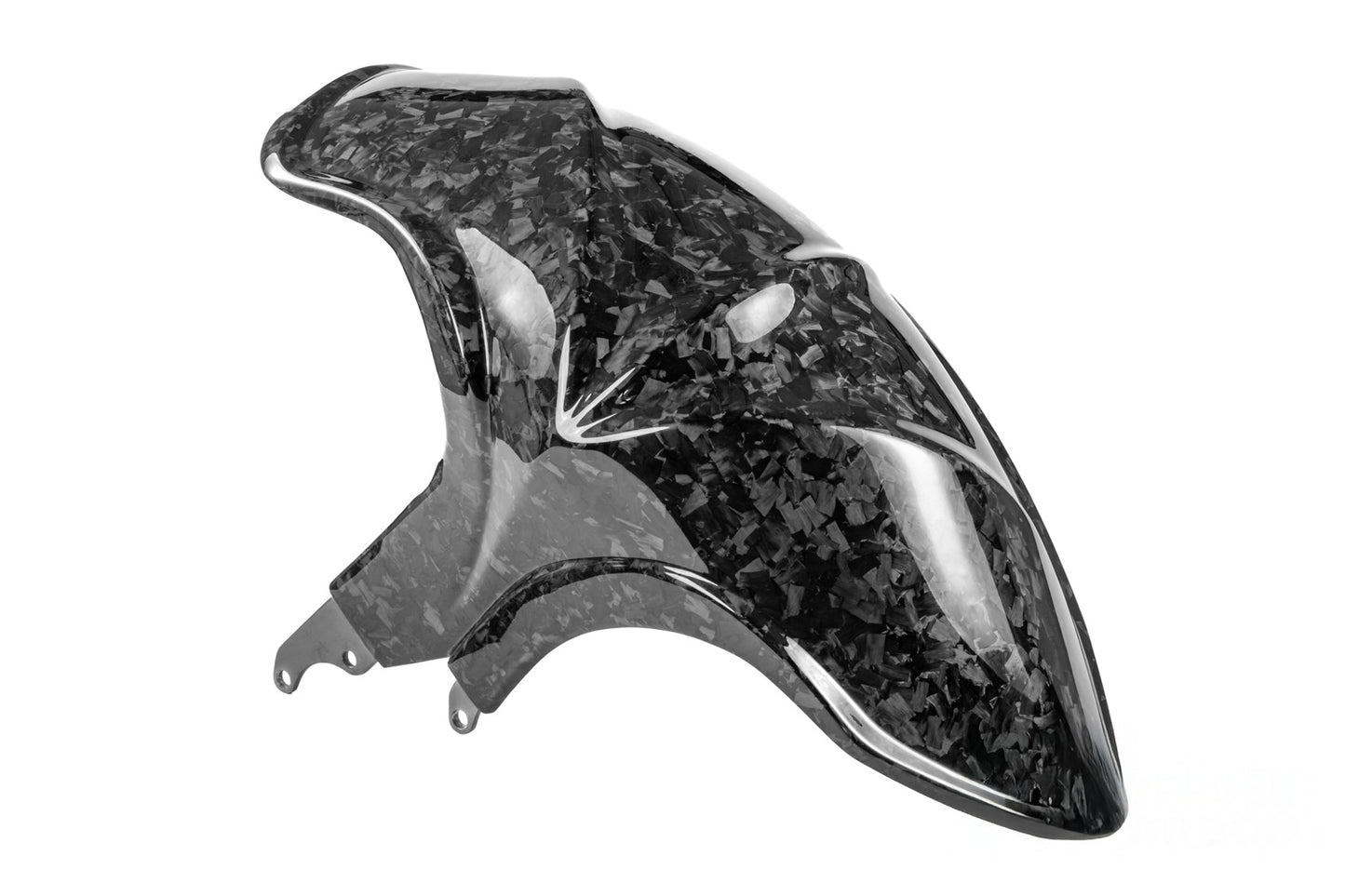 Ilmberger mudguard for BMW R 1300 R / RS - rear - Black Diamond Carbon - glossy