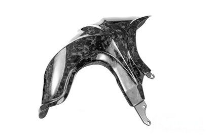 Ilmberger mudguard for BMW R 1300 R / RS - rear - Black Diamond Carbon - glossy