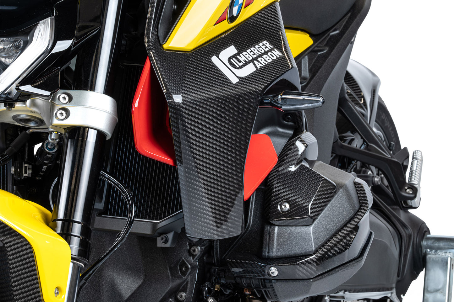 Air Outlet Cover BMW R 1300 R - left - carbon - glossy