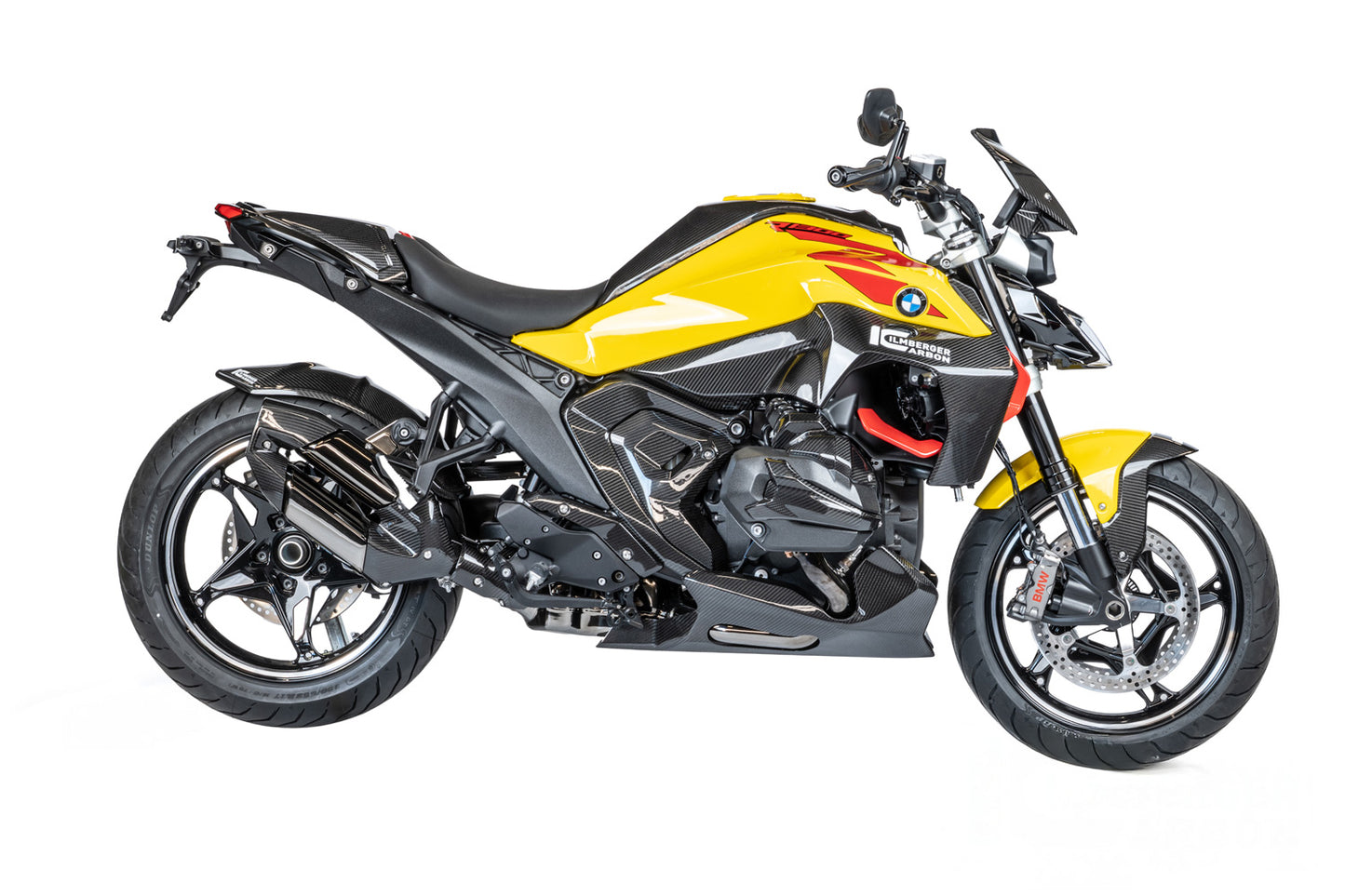 Ilmberger frame cover BMW R 1300 R / RS - right - carbon - glossy