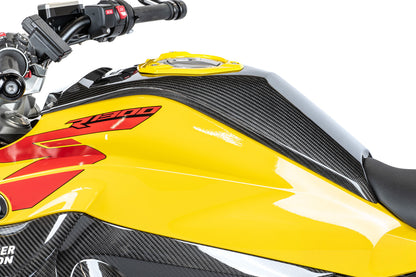 Ilmberger tank cover BMW R 1300 R / RS - top - carbon - glossy