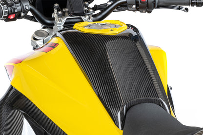 Ilmberger tank cover BMW R 1300 R / RS - top - carbon - glossy