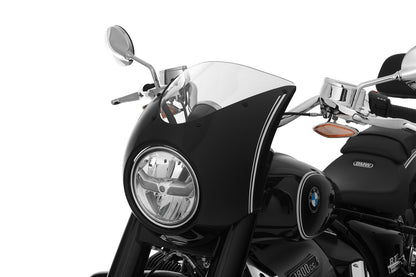 cockpit fairing »Rock ’n‘ Roll« - Blackstorm Metallic - white striped