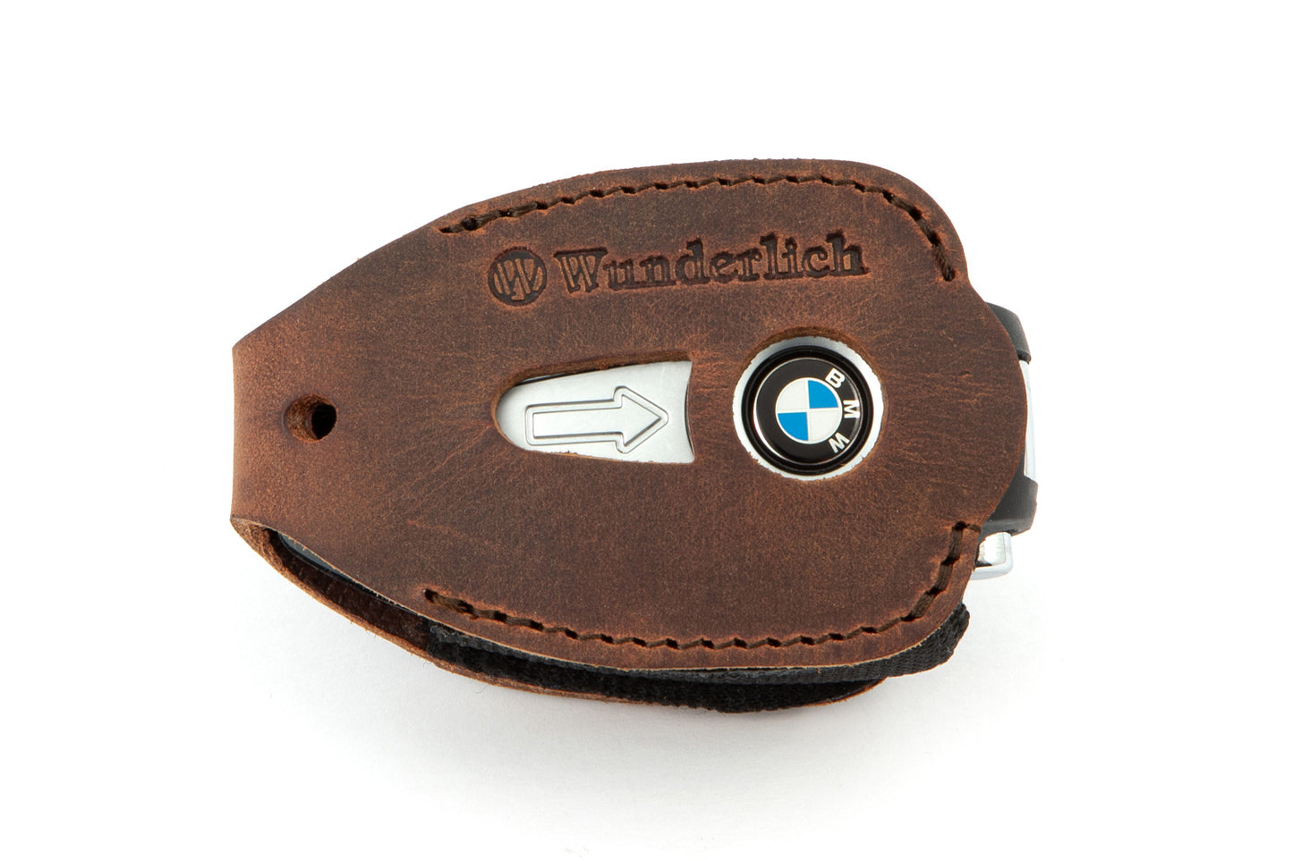 R 18 key pouch - brown - Genuine leather