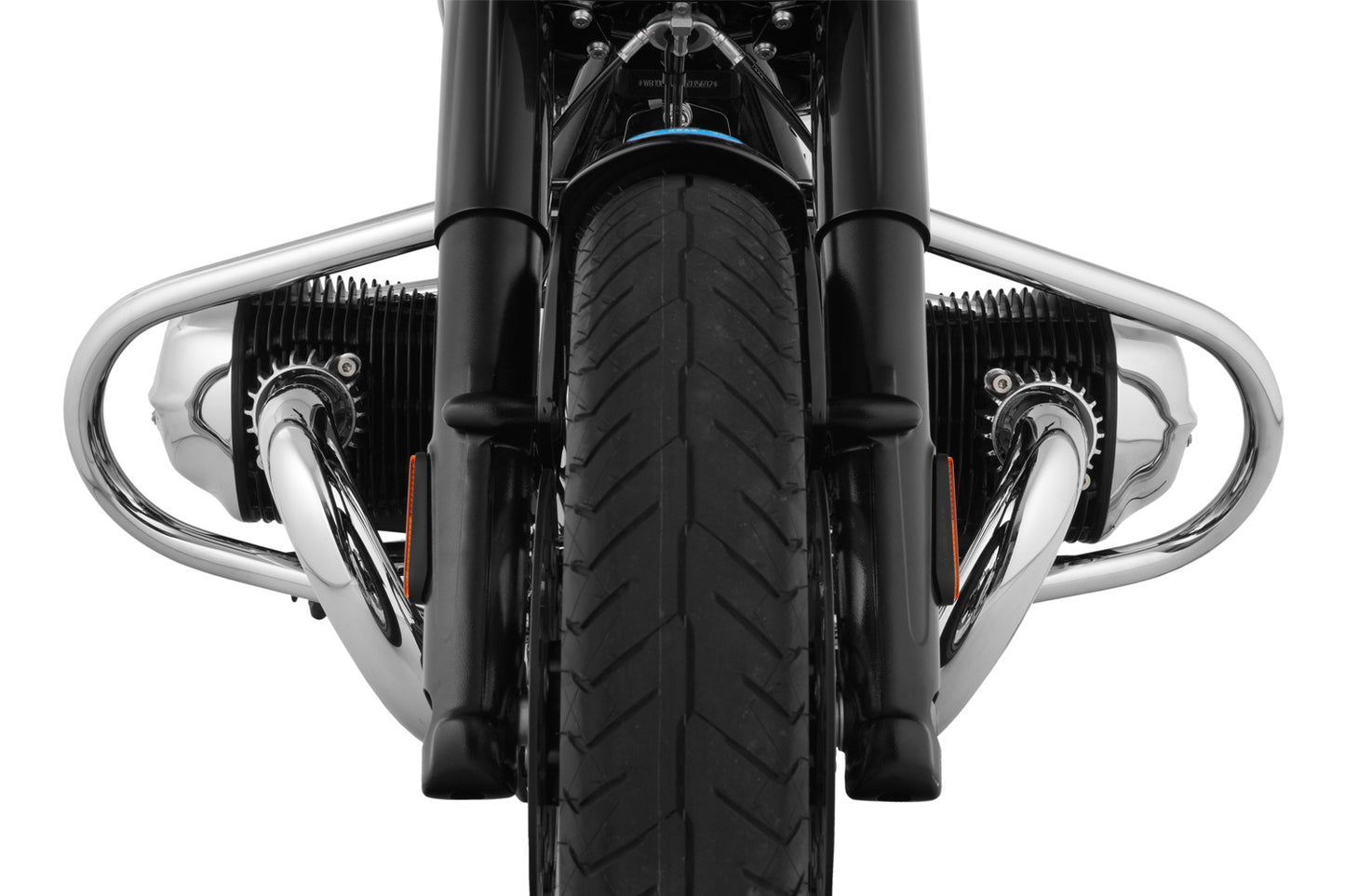 engine protection bar - chromed