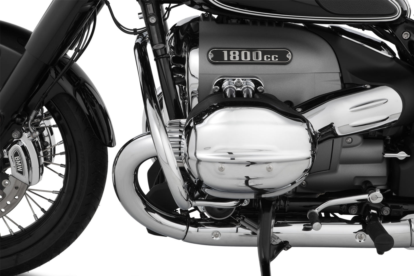 engine protection bar - chromed