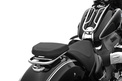 rider backrest - foldable - chromed
