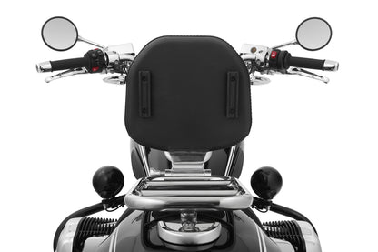 rider backrest - foldable - chromed