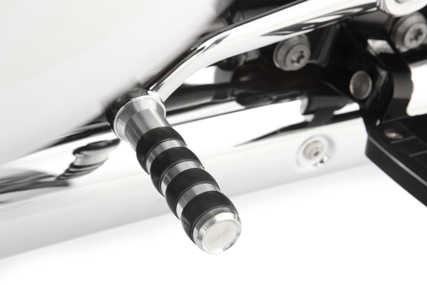 gear-shifter extension for models with footrests - chromed