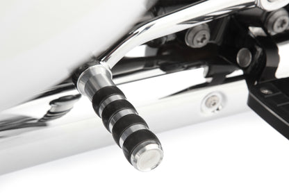 gear-shifter extension for models with footrests - chromed