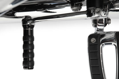 gear-shifter extension for models with footrests - black