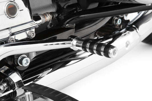 brake lever extension for models with footrests - chromed