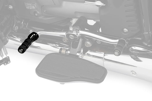 R 18 gear-shifter extension for models with footboard - black - front