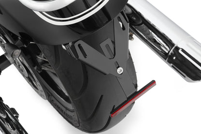PURE tail conversion with indicator bracket - M8 Indicator screw thread - black