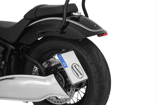 LOW tail conversion with indicator bracket - M5 Screw thread - black