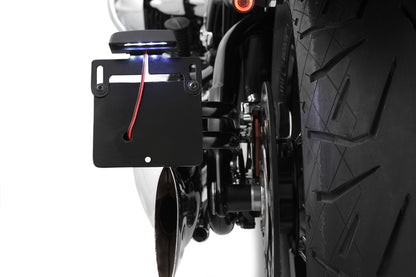 LOW tail conversion with indicator bracket - M5 Screw thread - black
