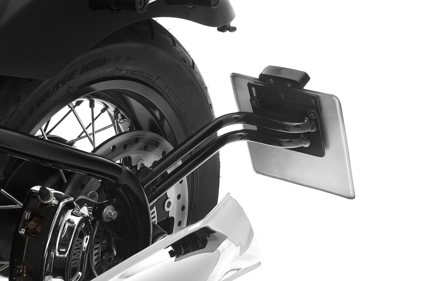 LOW tail conversion with indicator bracket - M8 Screw thread - black