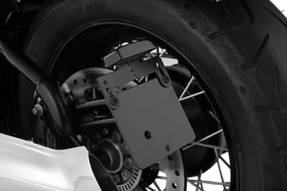 LOW tail conversion with indicator bracket - M8 Screw thread - black