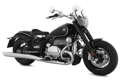 Swinging Saddle RockBob with original tail - black - Genuine leather