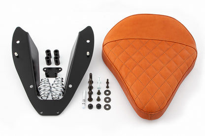 Swinging Saddle RockBob with original tail - brown - Genuine leather