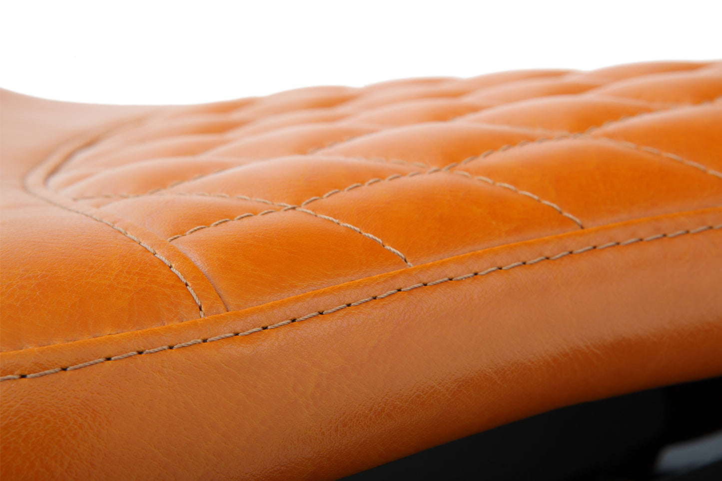 Swing saddle RockBob for Rear fender RockBob - brown - Genuine leather