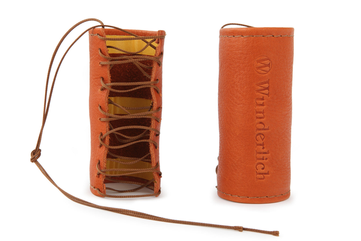 leather sleeves for the handles on the BMW R 18 - brown - Set