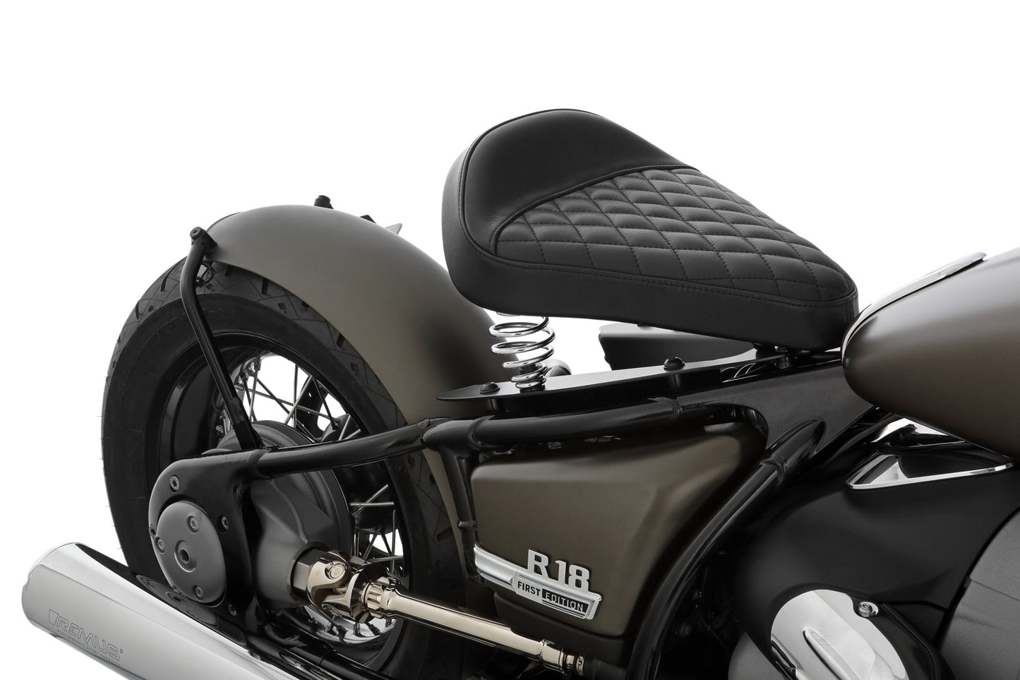 Rear fender »RockBob« - Manhattan metallic matt