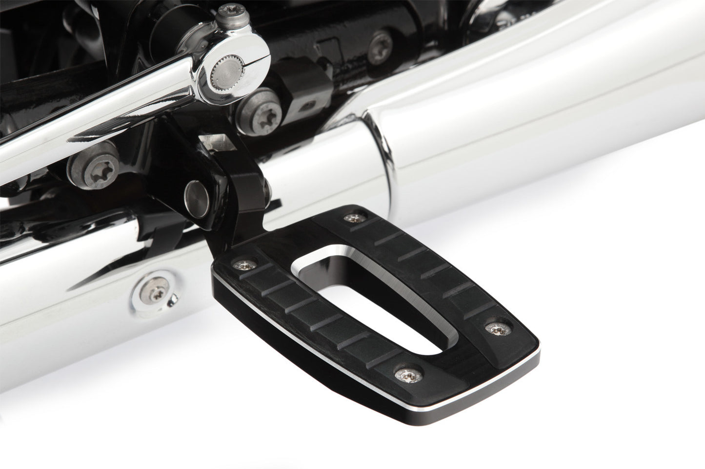 ERGO-COMFORT lower footrests - for models without footboard - black