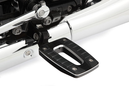 ERGO-COMFORT lower footrests - for models without footboard - black