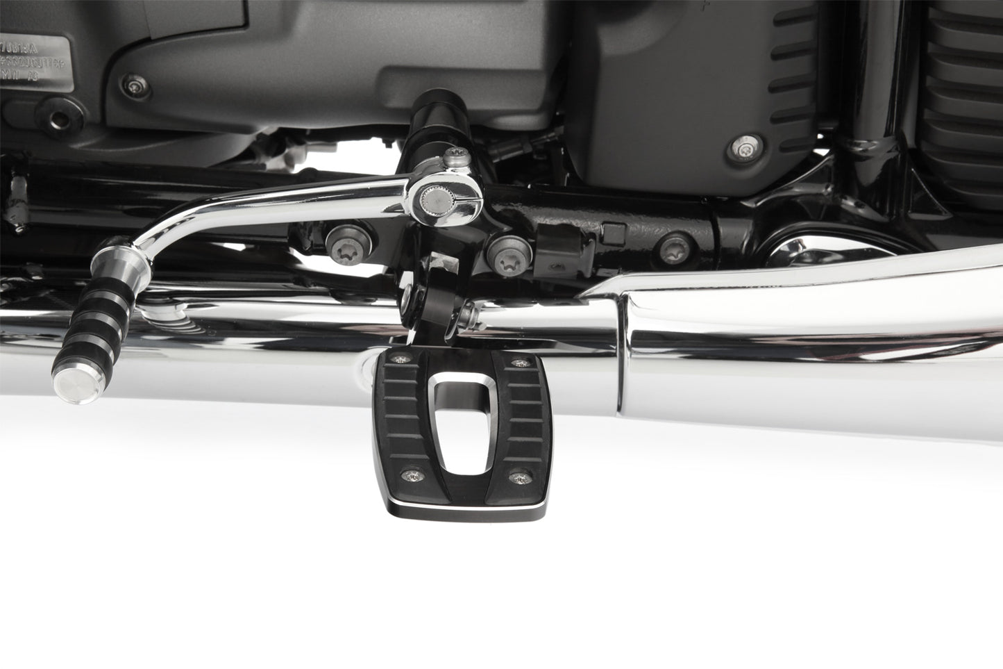 ERGO-COMFORT lower footrests - for models without footboard - black