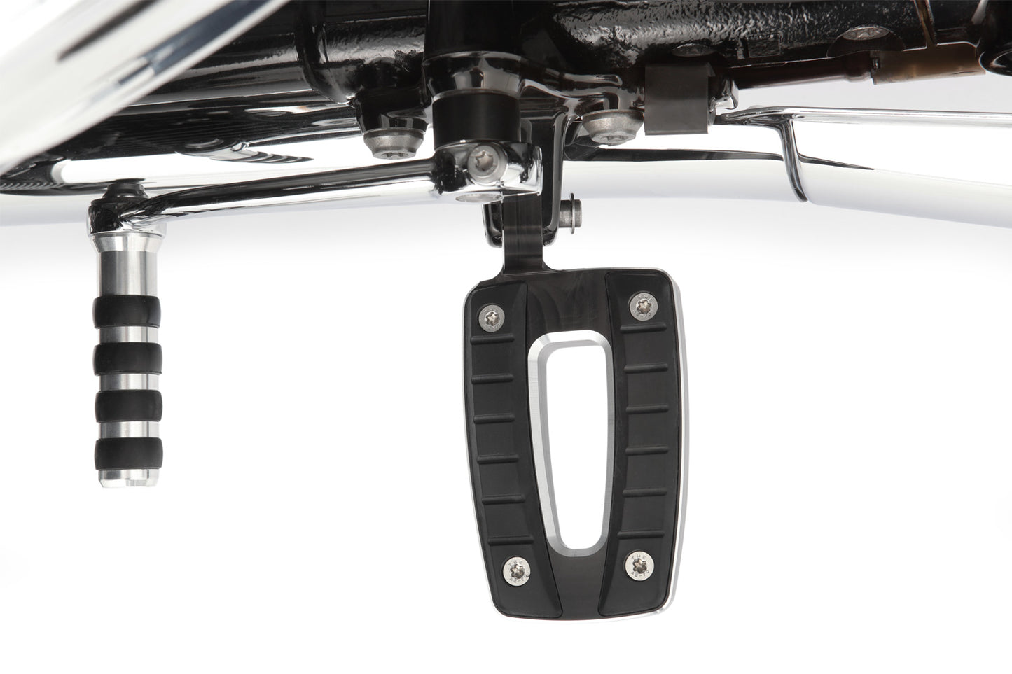 ERGO-COMFORT lower footrests - for models without footboard - black