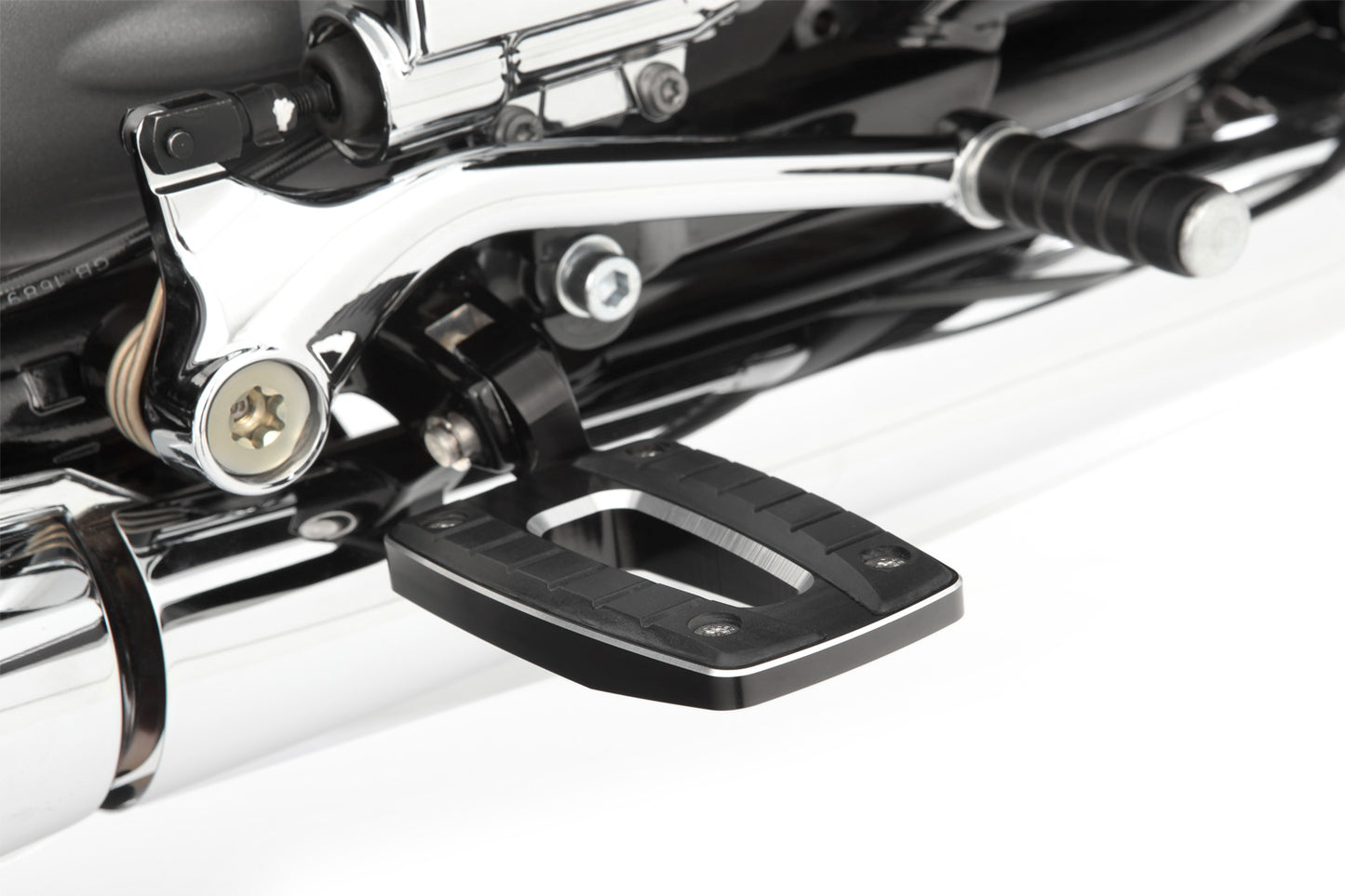 ERGO-COMFORT lower footrests - for models without footboard - black