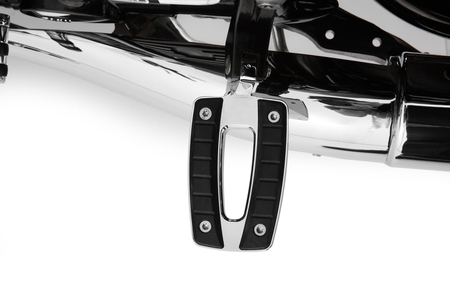 ERGO-COMFORT lower passenger footrest - chromed