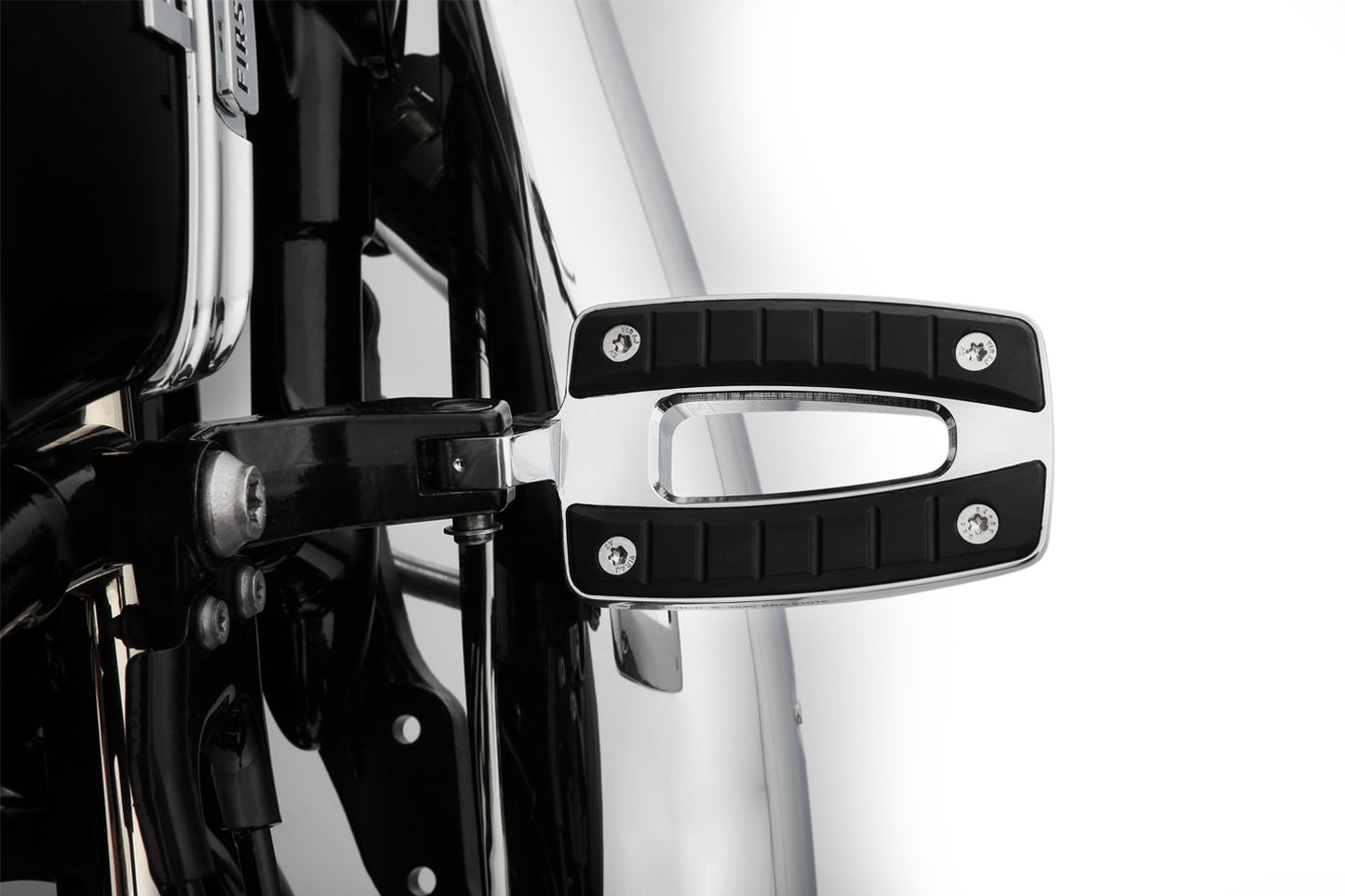 ERGO-COMFORT lower passenger footrest - chromed