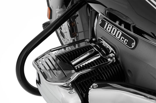 leg rests - left and right - chromed