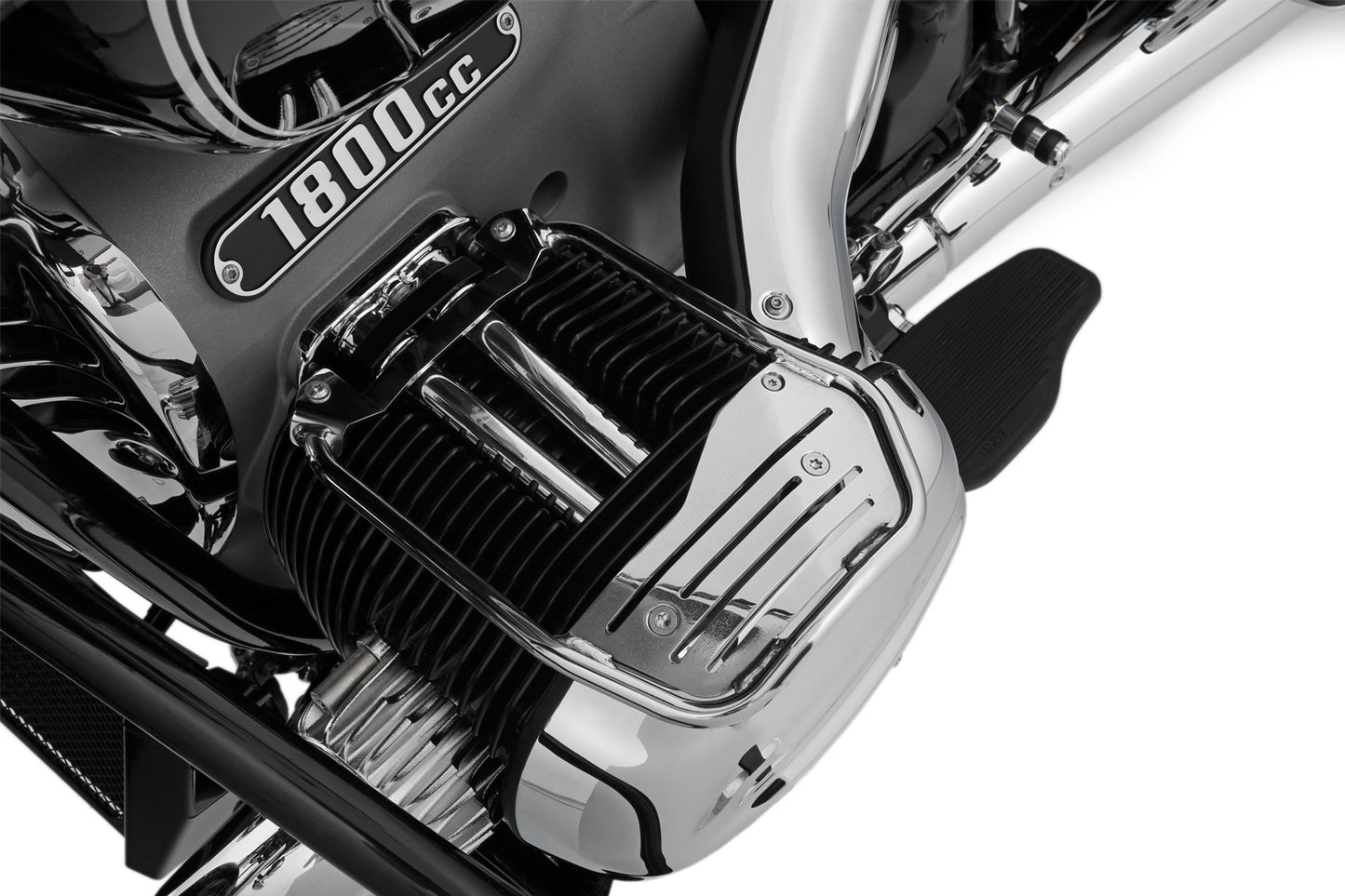 leg rests - left and right - chromed