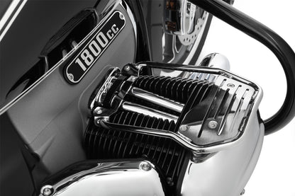 leg rests - left and right - chromed