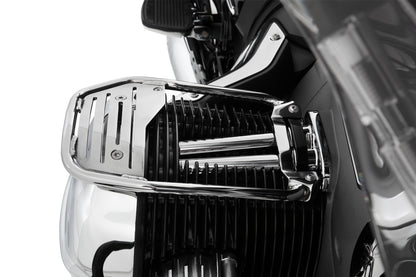 leg rests - left and right - chromed