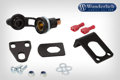 Universal electrical socket incl. electrical support