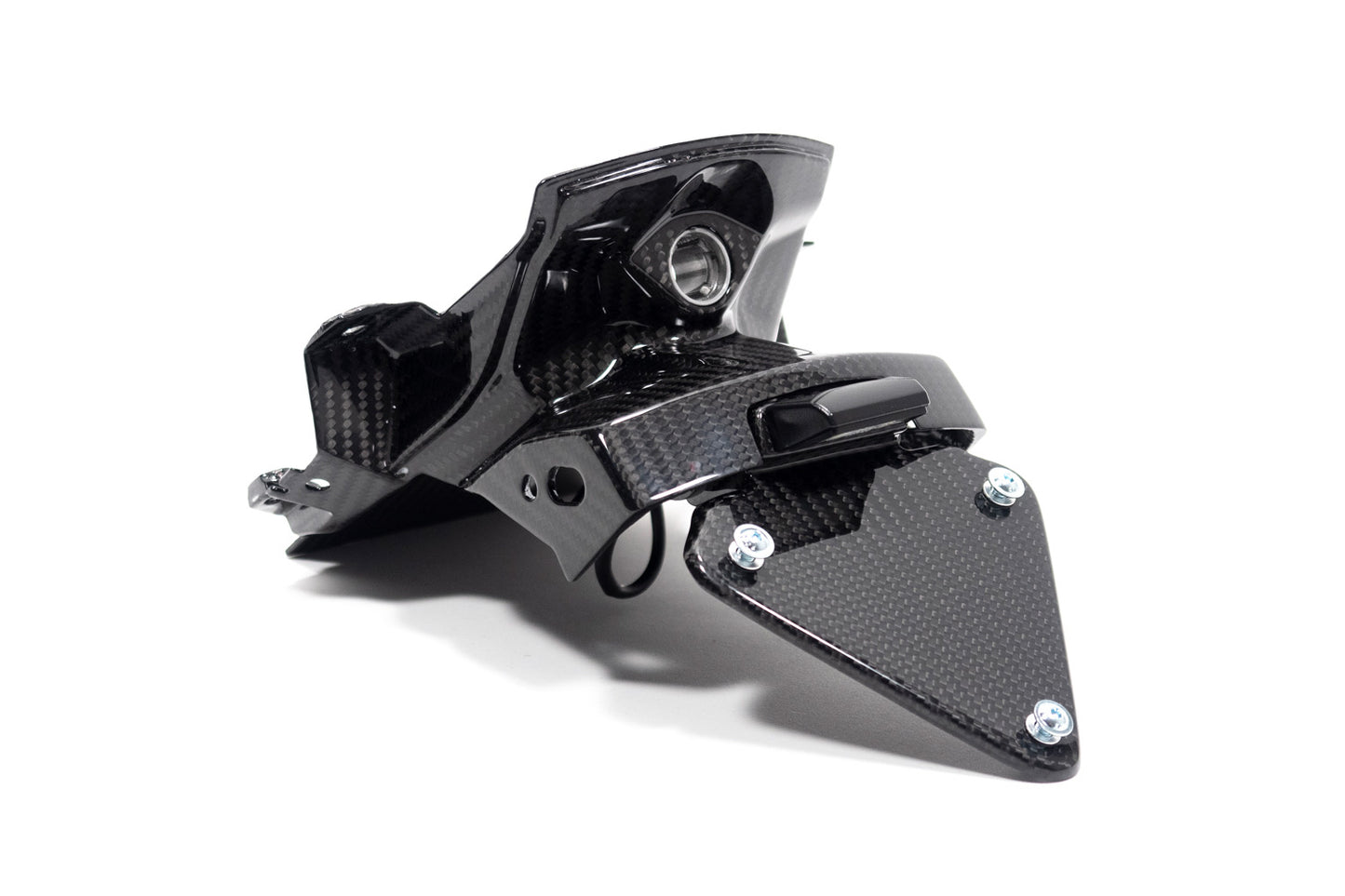 Ilmberger Licence plate holder - short - carbon