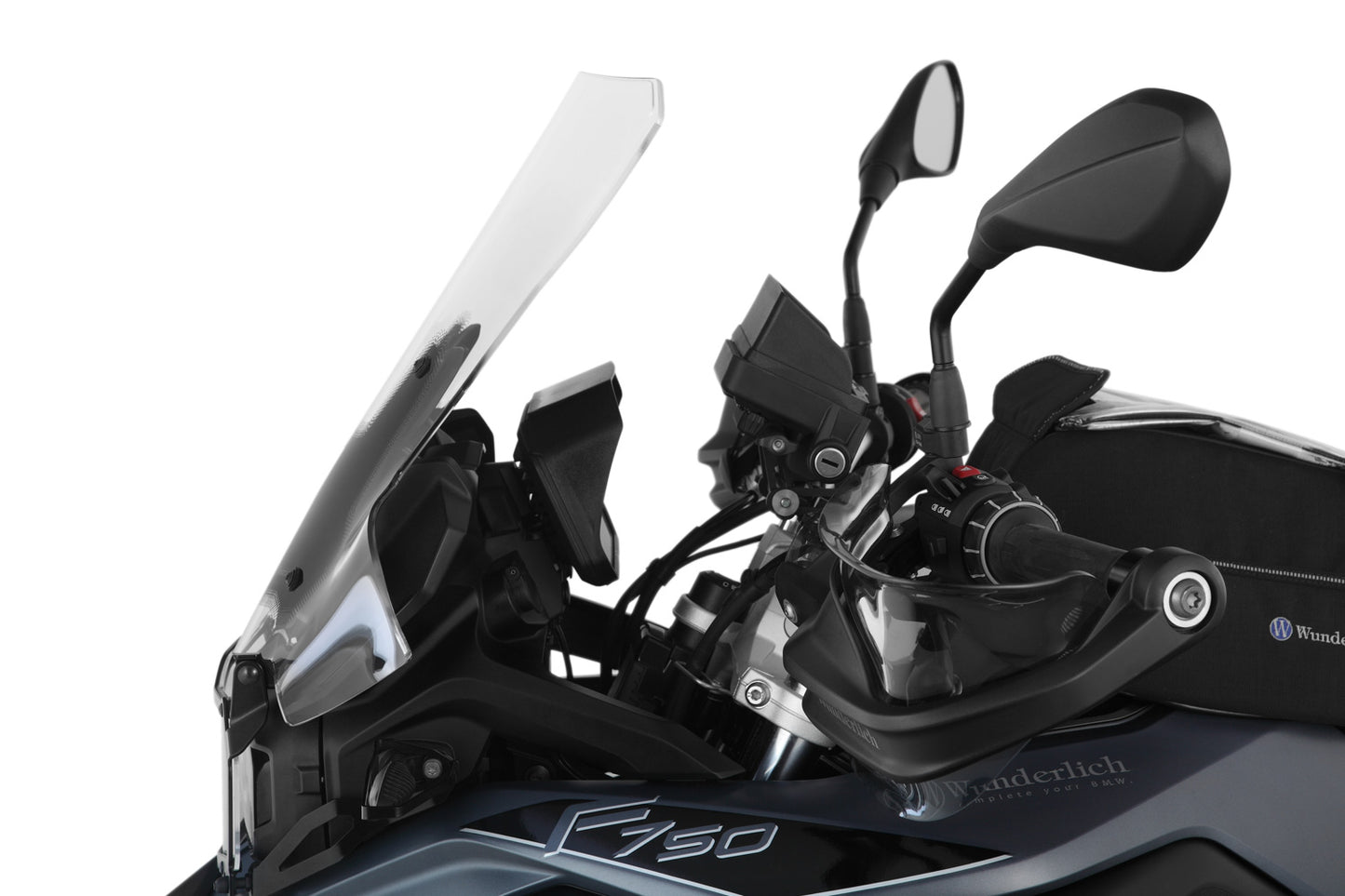 windshield MARATHON – Carrier long (160mm) – clear