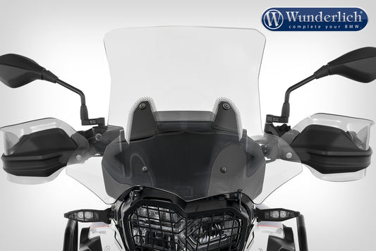 Wunderlich windshield MARATHON - Carrier short (115mm) - clear