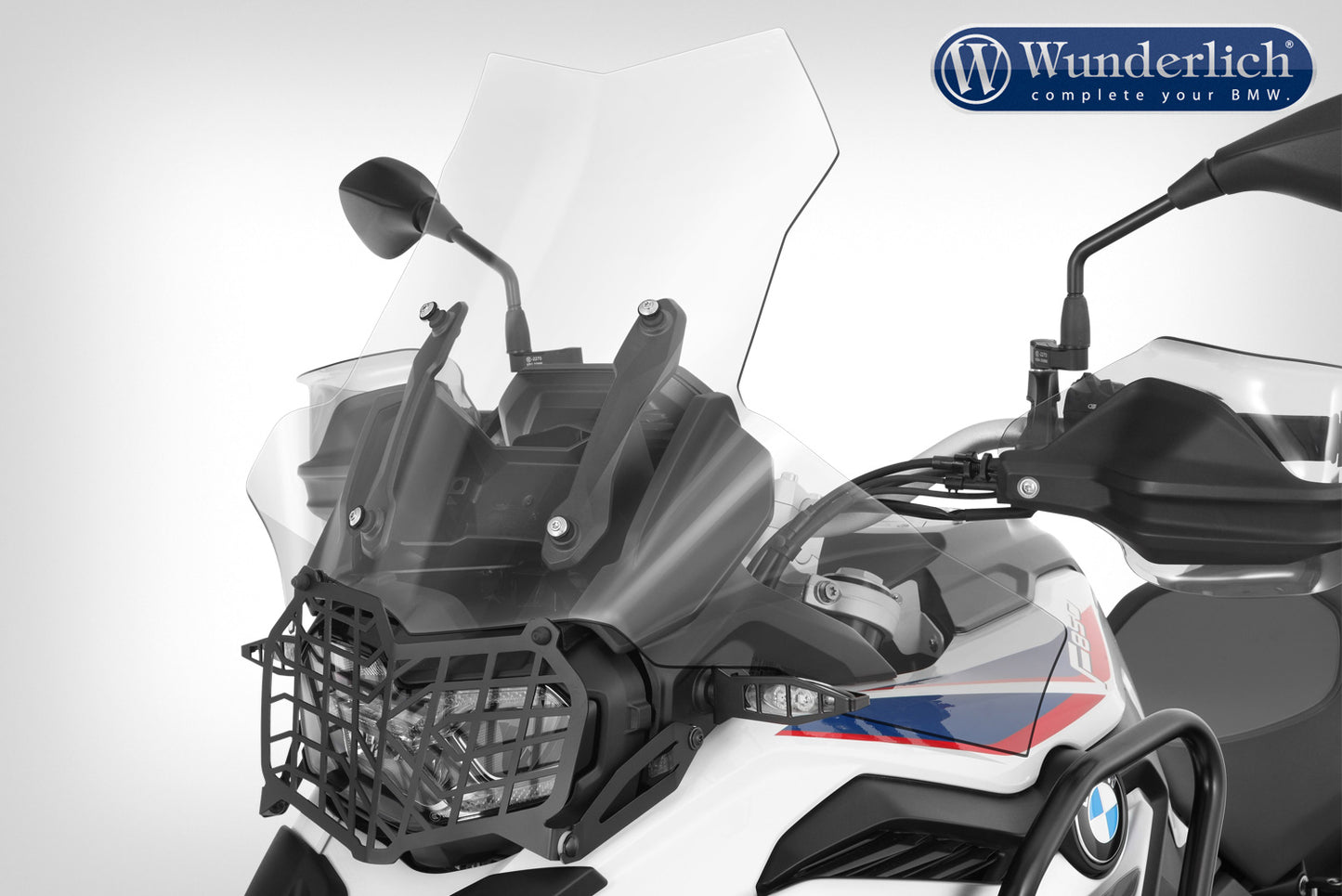 Wunderlich Windscreen EXTREME - Carrier long (160mm) - clear