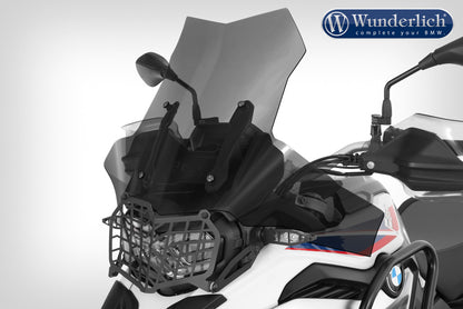 Wunderlich Windscreen EXTREME - Carrier long (160mm) - Smoked grey