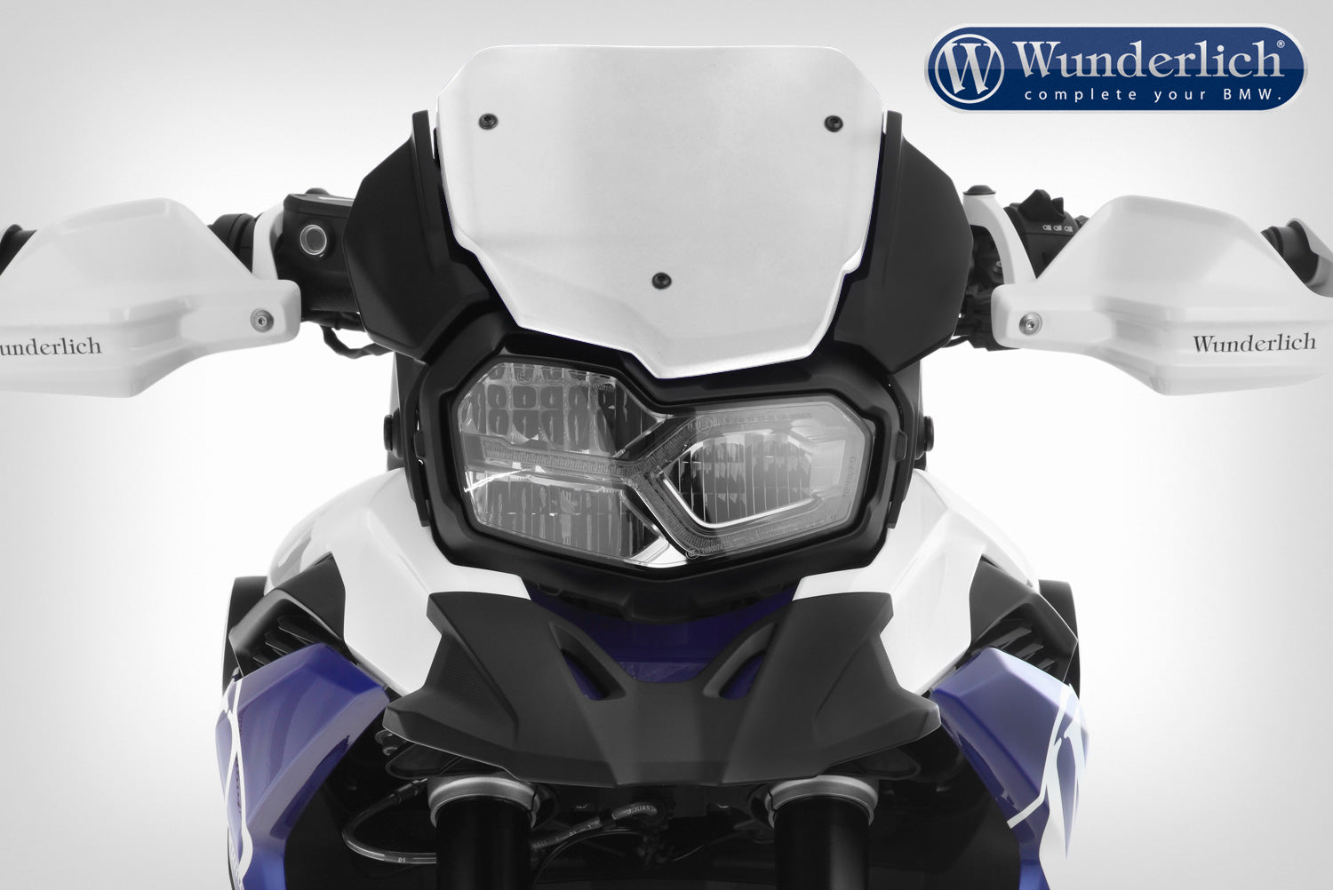 Wunderlich Windschild FLOWJET - white